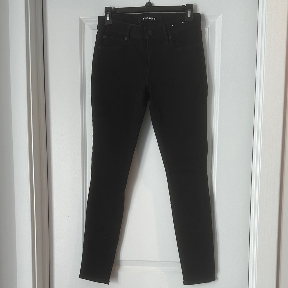 Express Jet Black Stretch Jean Legging